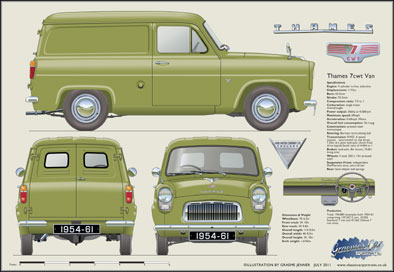 Ford Thames 7cwt Van 1954-61